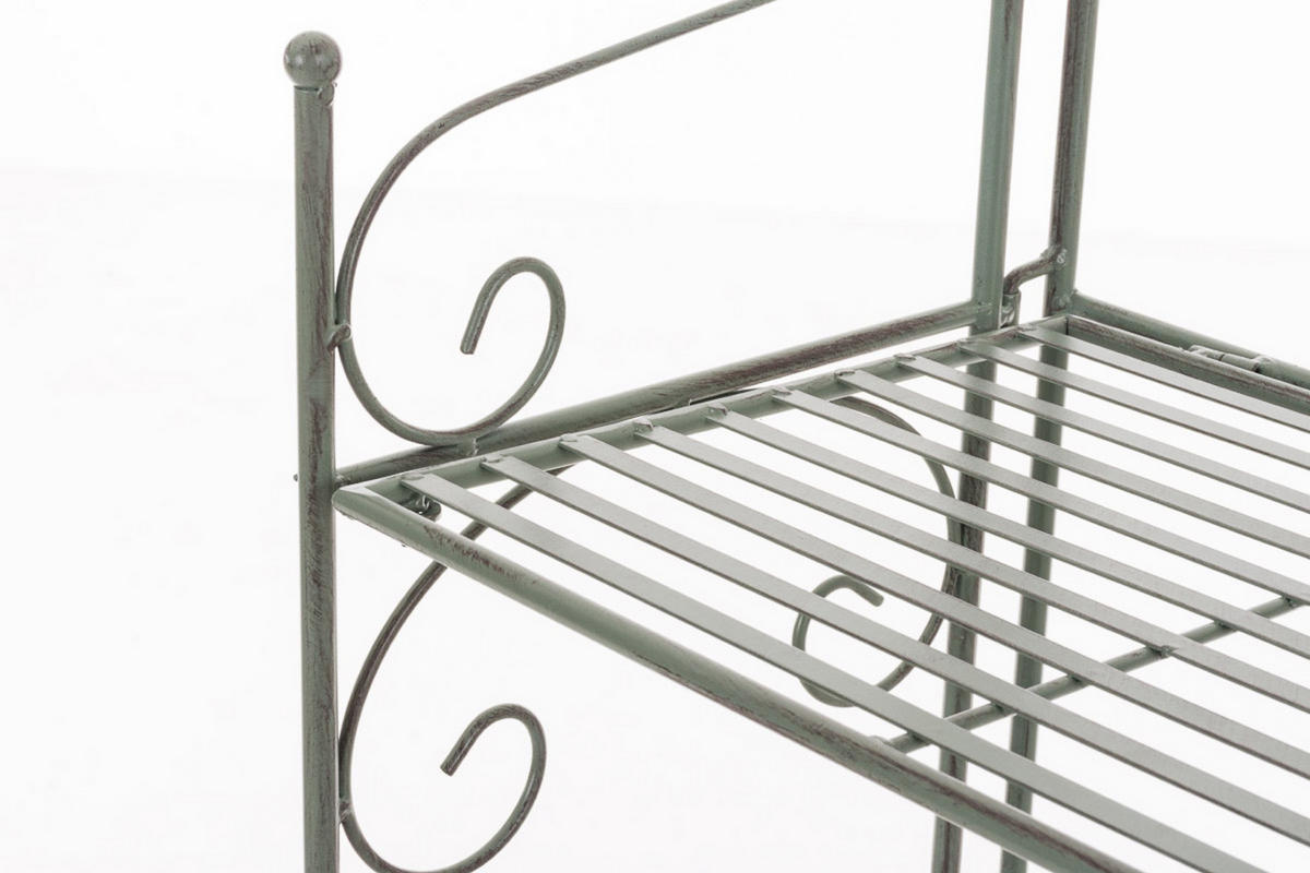 REGAL Lenna antik-grün - Grün, Metall (60/160/30cm) - TPFGarden