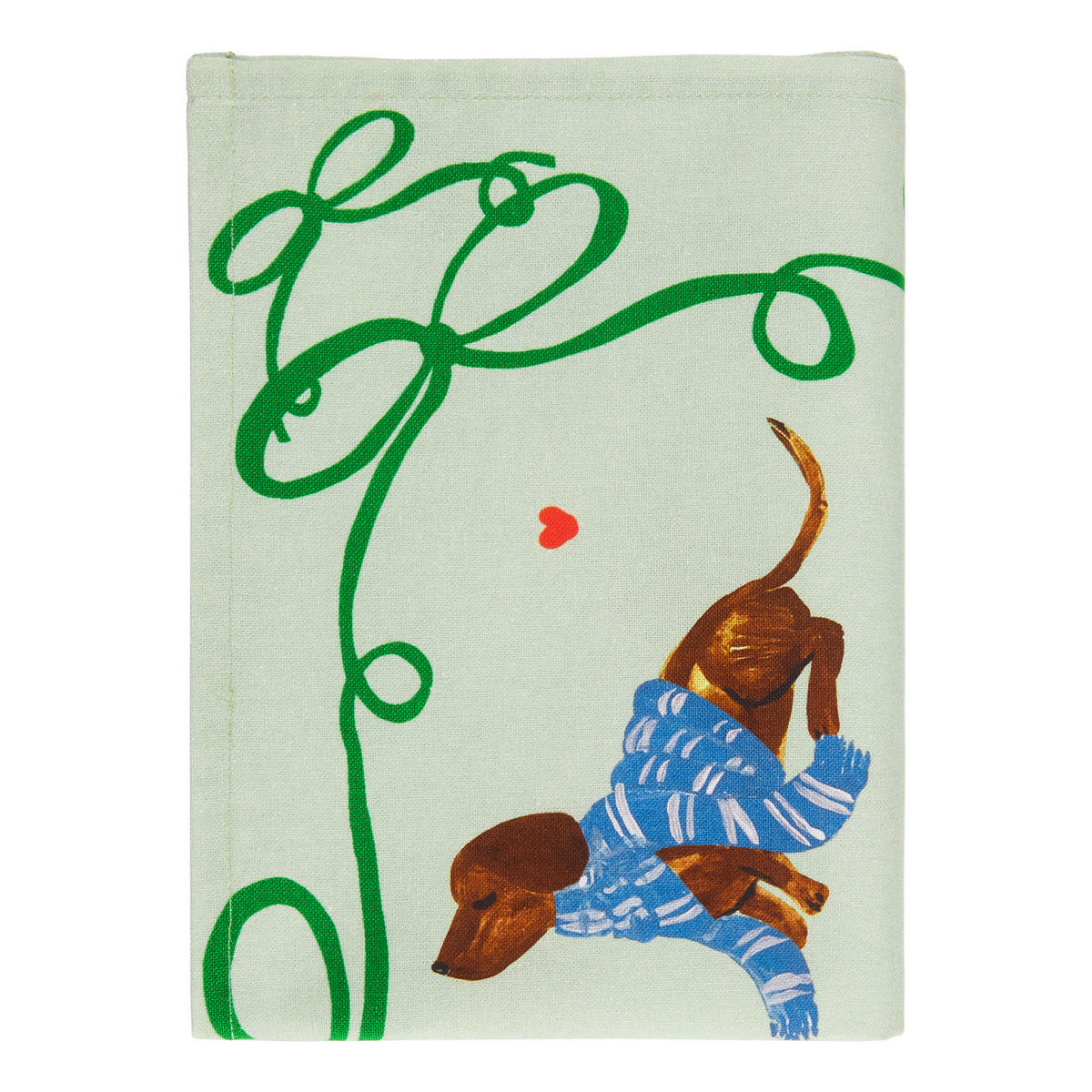 KÜCHENTUCH Kitchen Tales 50x70cm - Weiß/Grün, Textil (20/16cm) - Butlers