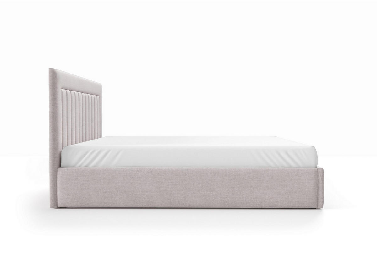 POLSTERBETT BEZA I - Dunkelgrün - Dunkelgrün, Textil (180/200cm) - AN-Moebel 4u