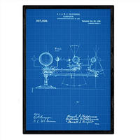 POSTER Planetarium Patent A3 Rahmenlos - Klar, Papier (29.7/5/42cm) - Nacnic