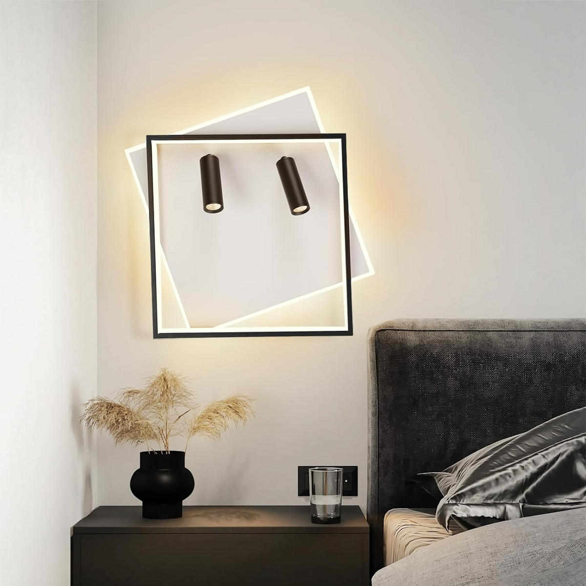 STRAHLER Vyrthark 50/13/50 cm - Weiß, Metall (50/50/13cm) - ZMH