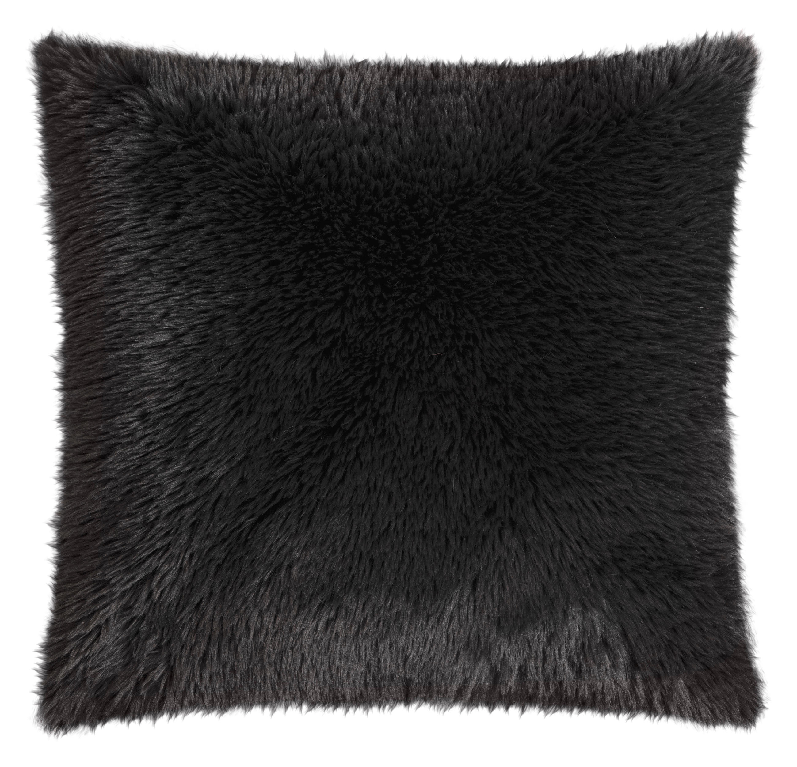 ZIERKISSENHÜLLE MIKA - Anthrazit, Textil (50/50cm) - Magma Heimtexx