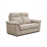 SOFA JONES 2-Sitzer, creme - Creme, Holzwerkstoff/Textil (166/102/99cm) - Courtois Laville