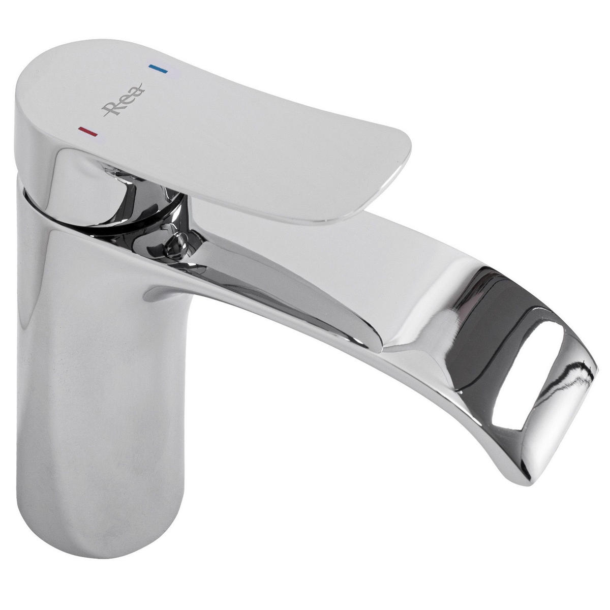 WASCHBECKENARMATUR Rea Dart Chrome Low - Chromfarben, Metall (4.2/13/14.2cm) - REA