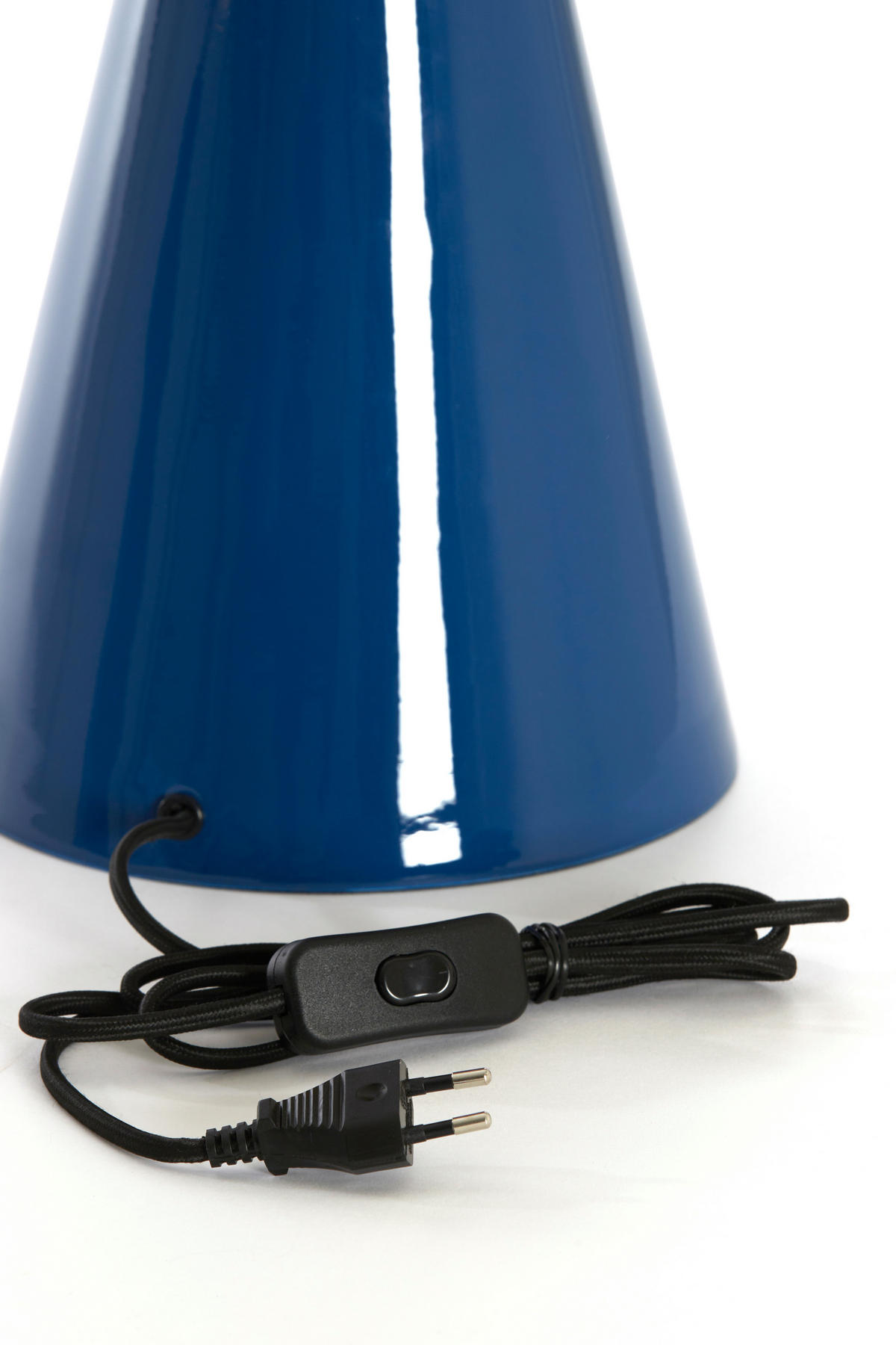 TISCHLAMPE Surrina Blau Ø26/41 cm - Blau, Metall (26/26/41cm) - Light & Living