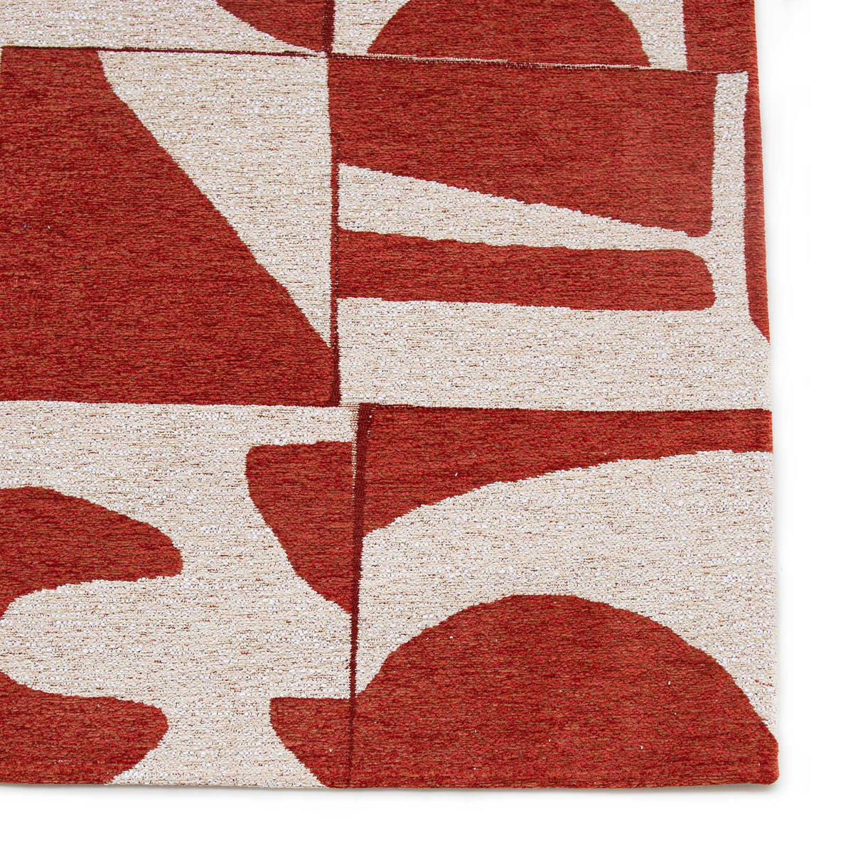 TEPPICH In-/Outdoor Flachgewebe STALE 80 x 250 cm - Rot, Textil (80/250cm) - Novatrend
