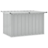 GARTENBOX Grau 109x67x65 cm - Grau, Metall (109/65/67cm) - furnicato