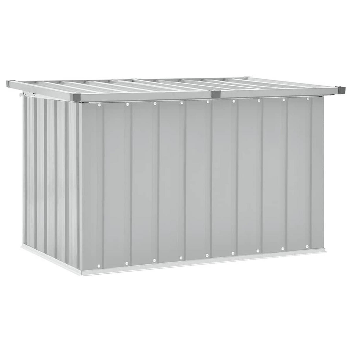 GARTENBOX Grau 109x67x65 cm - Grau, Metall (109/65/67cm) - furnicato