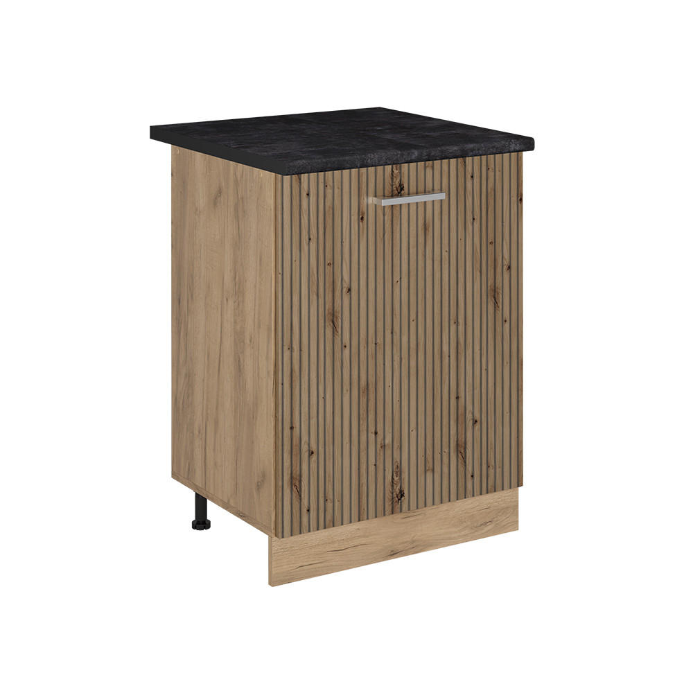 Vicco Küchenunterschrank Eiche Artisan, Eiche 60x81.6x60 cm