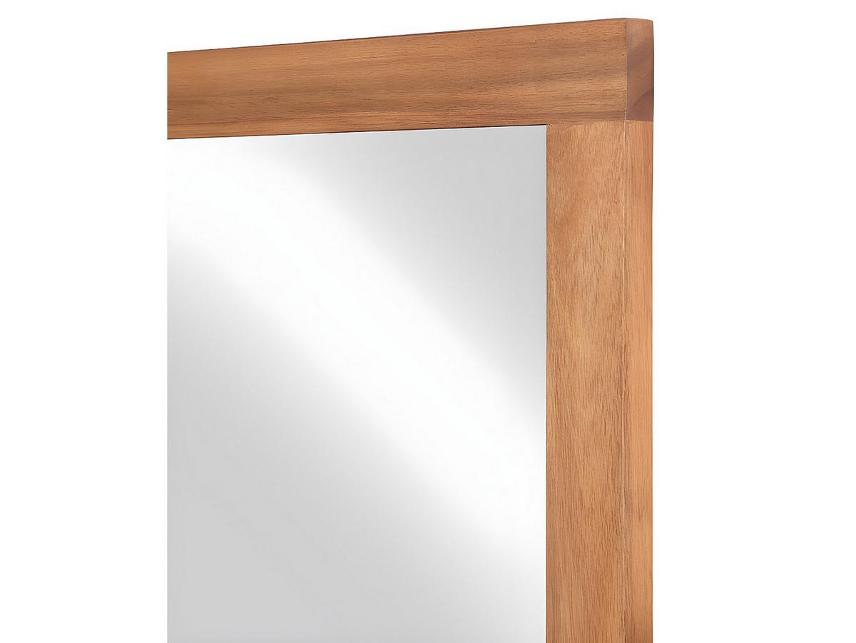 SPIEGEL - 60 x 60 cm - Akazienholz - SEPANG - Naturfarben, Holz (60/60/0.2cm) - Vente-Unique