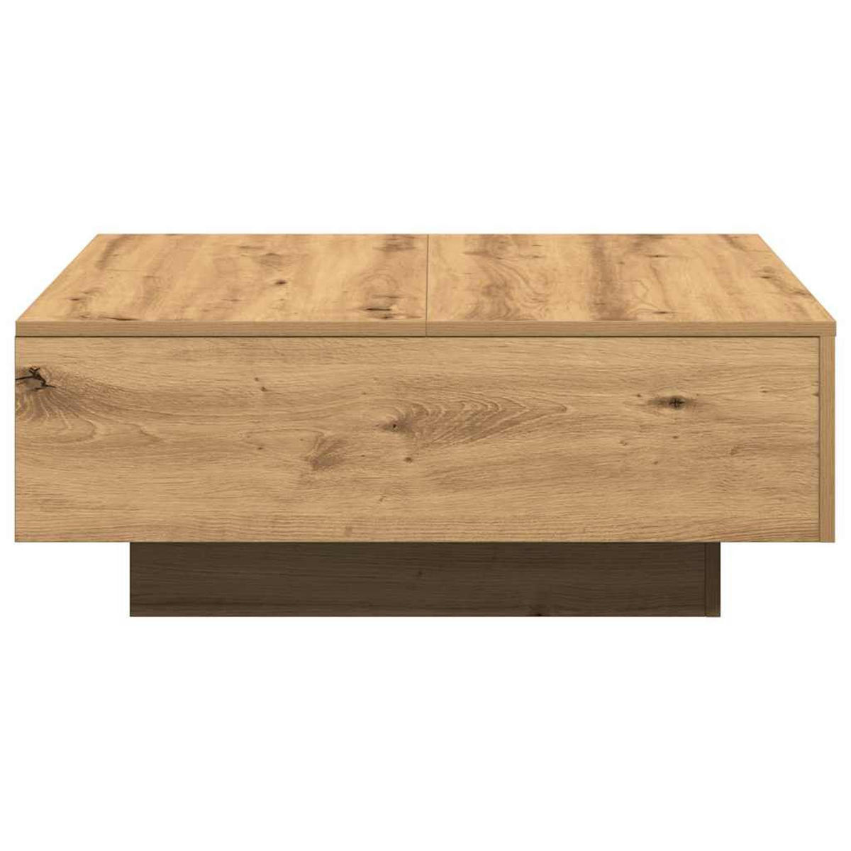 COUCHTISCH Artisan-Eiche 80/80/31 Cm - Braun, Holzwerkstoff (80/80/31cm) - vidaXL