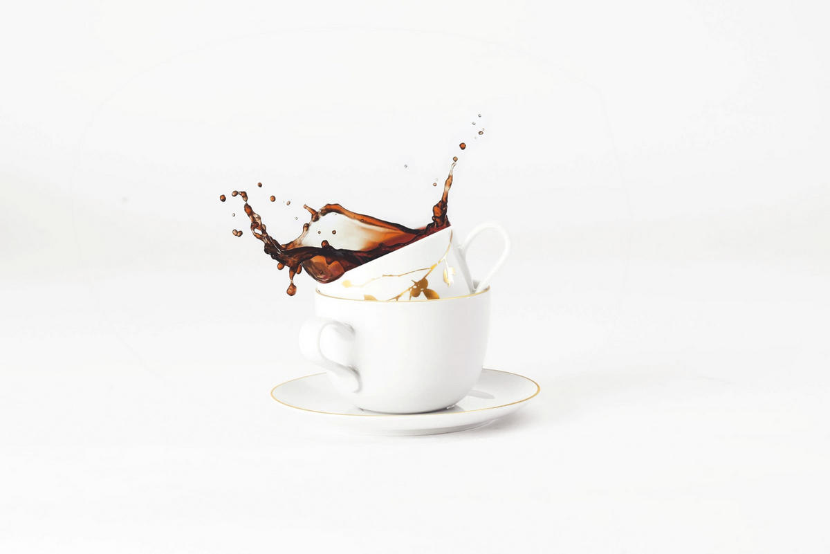 KAFFEETASSEN MIT UNTERTASSEN Liberty Goldrand weiß-gold 260 ml 6er Set - Goldfarben/Weiß, Keramik (0.26L) - Seltmann Weiden