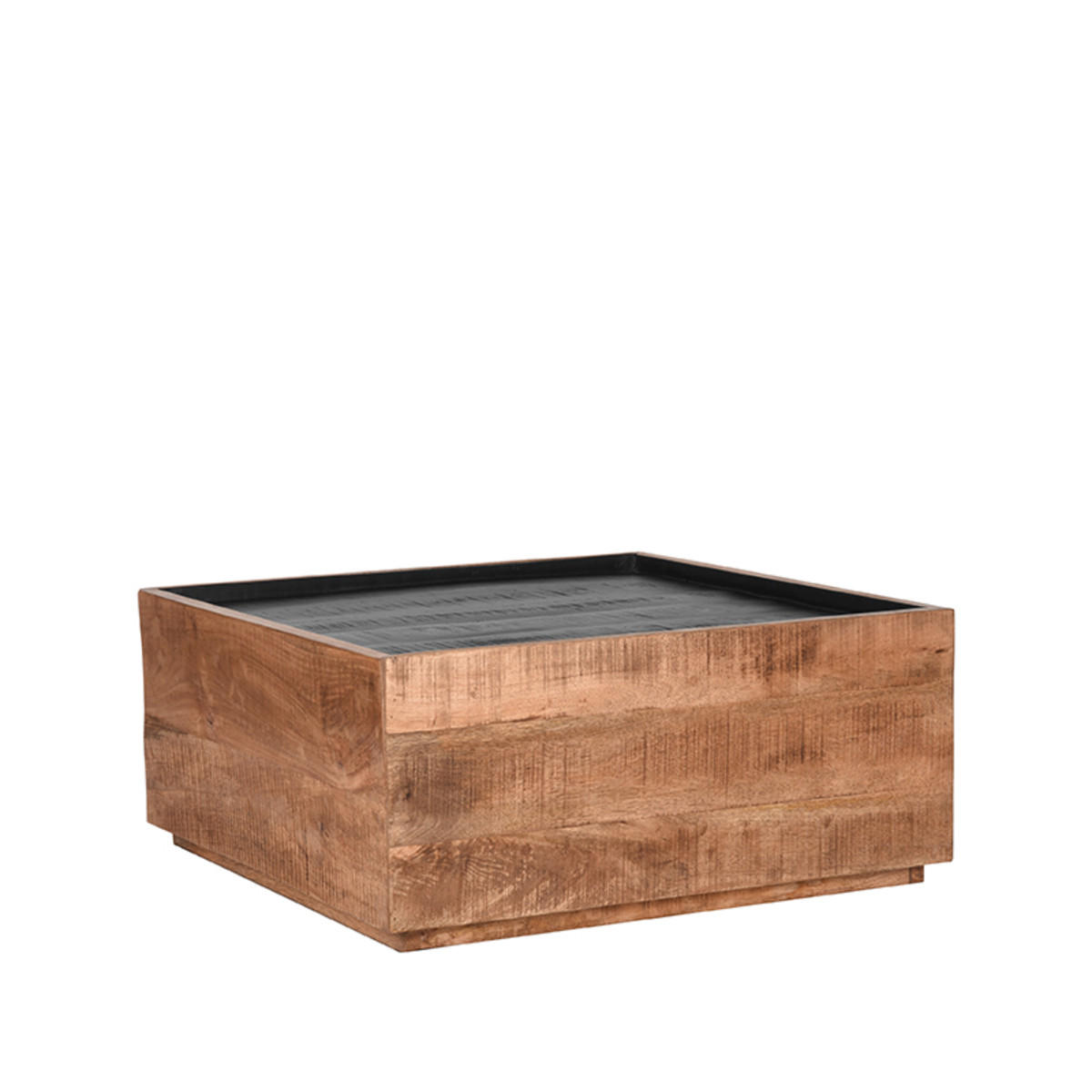 Label51 Couchtisch Braun 80x37x80 cm