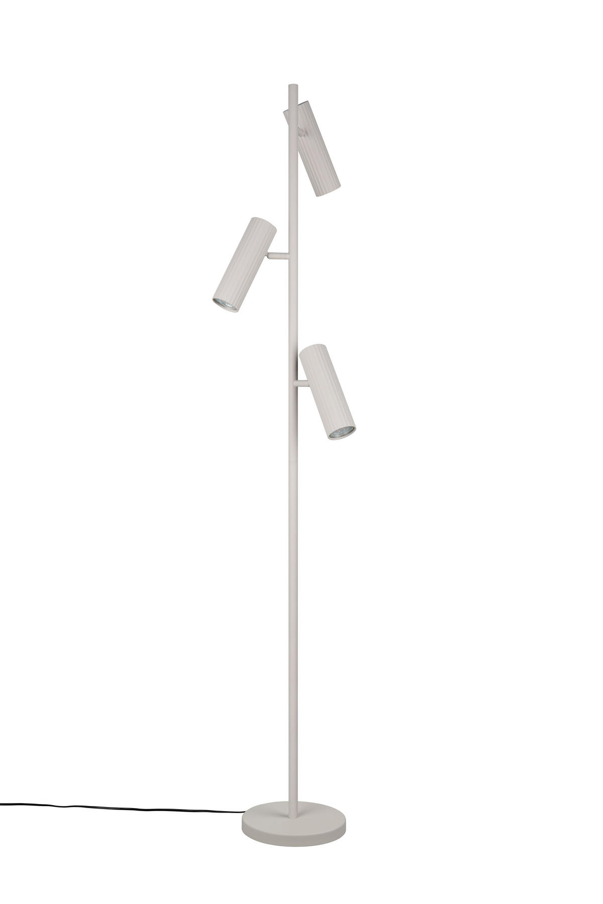 STEHLAMPE SOKA - Grau - 37/37/150 cm - Grau, Metall (37/37/150cm) - Trio Leuchten