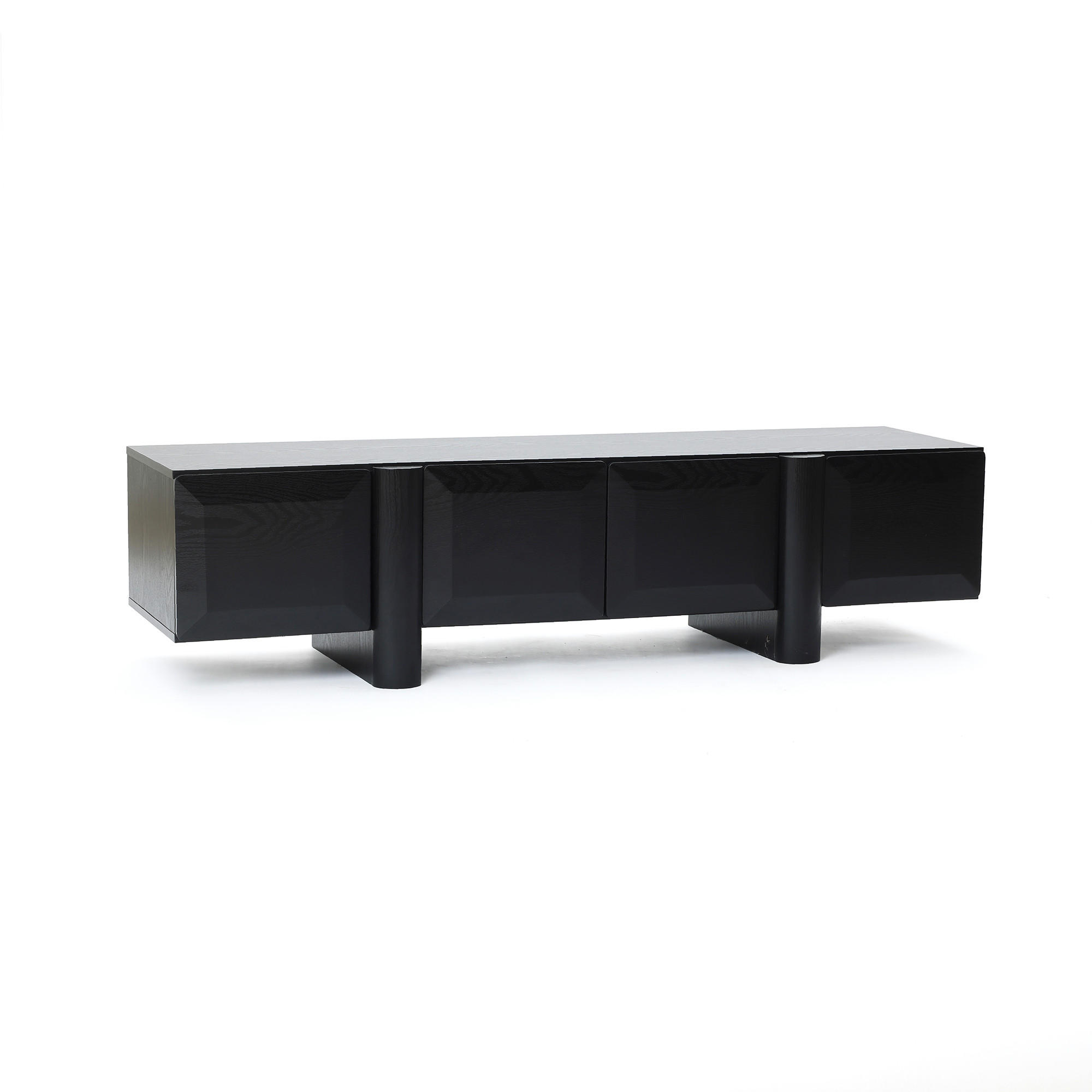 Hometopia Tv-Schrank Schwarz 160x40x40 cm