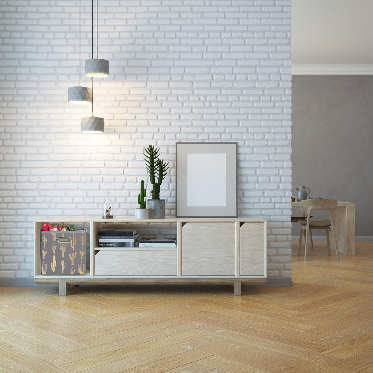 FALTBOX - Multicolor, Wellpappe/Textil (28.5/29/28.5cm) - Relaxdays