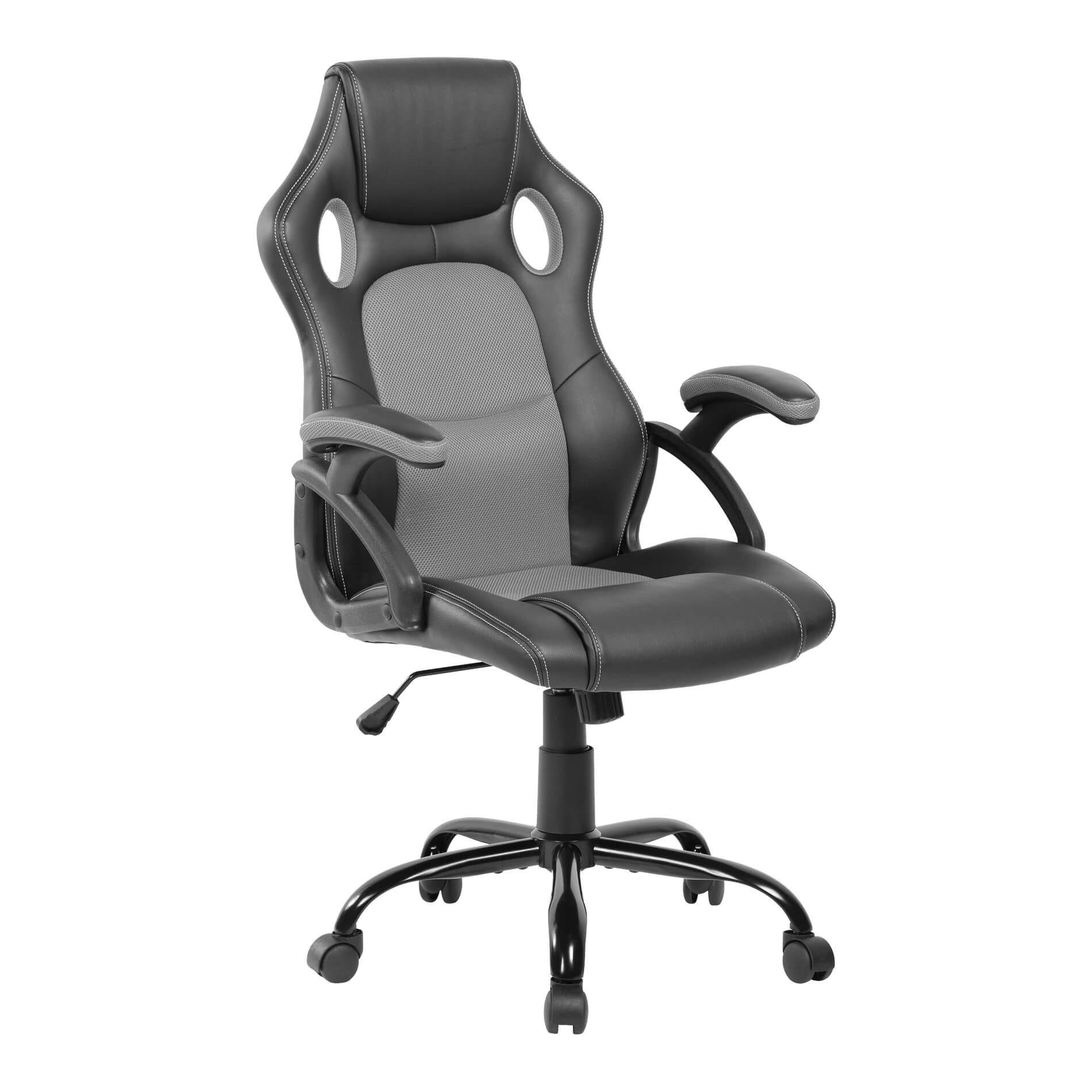 CHEFSESSEL Schwarz 63/66/120 cm - Schwarz, Textil (63/120/66cm) - Mobili Rebecca