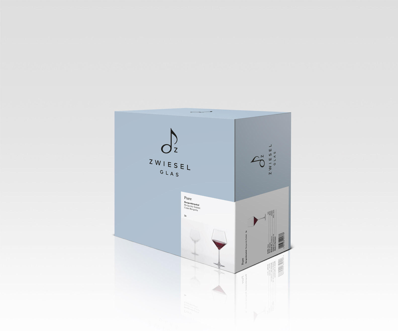 BURGUNDERGLÄSER Pure transparent 692 ml 6er Set - Transparent, Glas (0.692L) - Zwiesel Glas