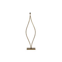 STEHLEUCHTE OKNO 46x17x140 cm, Metall, Antik Bronze - Bronzefarben, Metall (46/17/140cm) - Light & Living