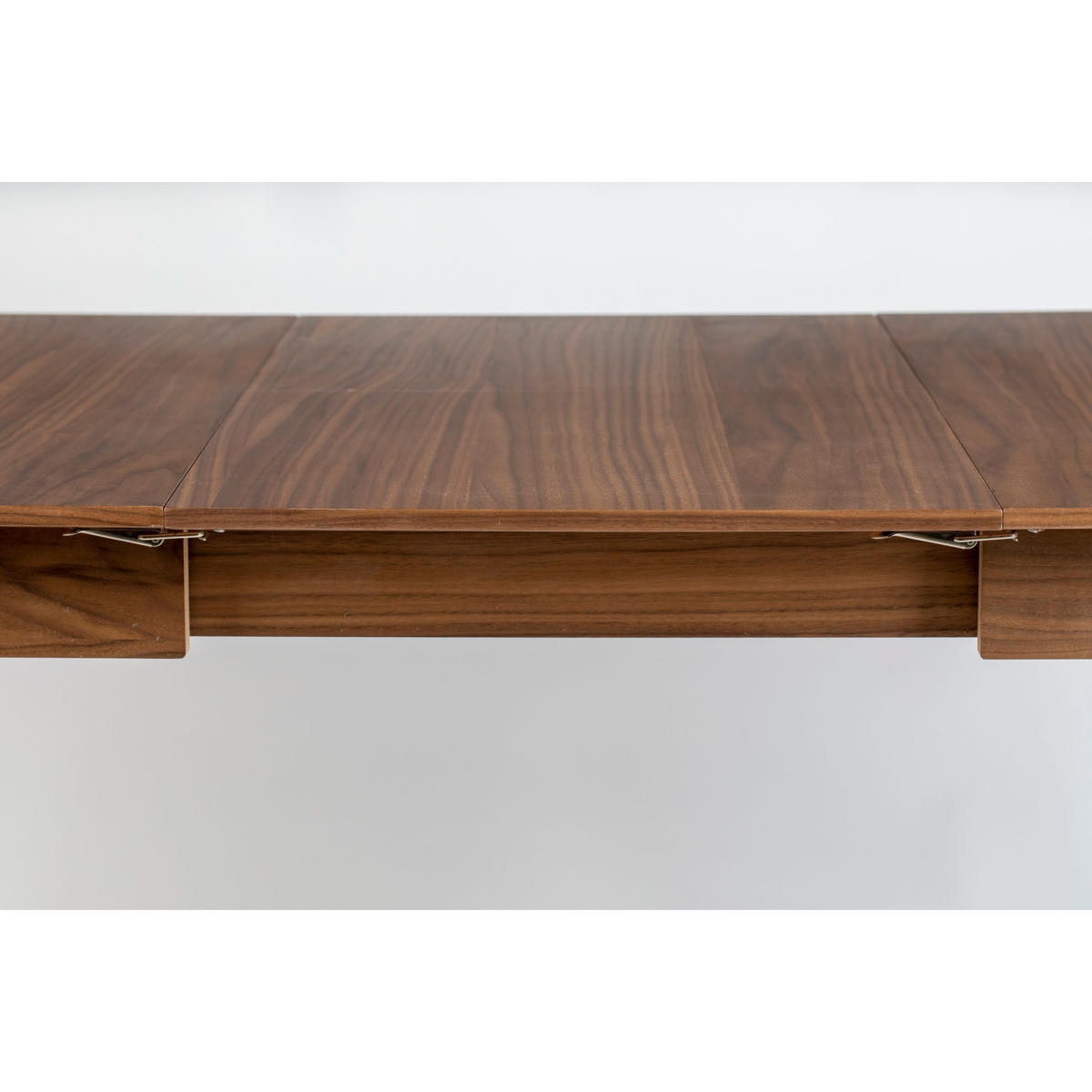 ESSTISCH Glimps Ausziehbarer 120/162x80 cm Walnuss - Braun, Holz (120/80/76cm) - Zuiver