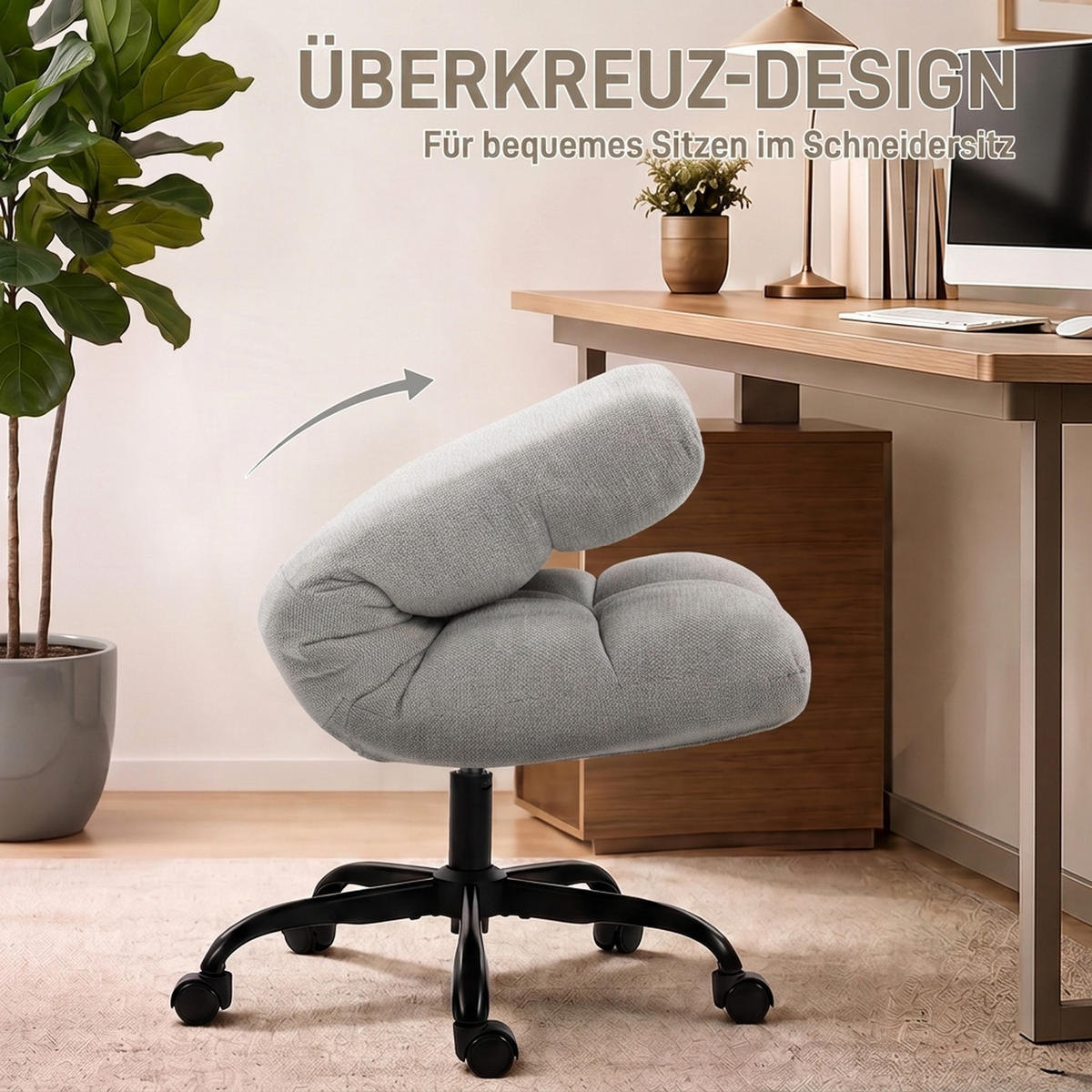 SESSEL Hellgrau 95.0/75.0/90.0 cm - Hellgrau, Textil (75/90/95cm)