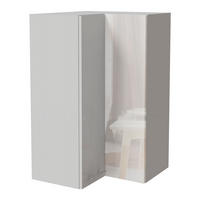 ECKHÄNGESCHRANK Essen W14/60 Weiß Hochglanz / Weiß Matt 60 / 60 / 96cm - Weiß Hochglanz/Weiß, Holz/Holzwerkstoff (60/96/60cm) - Feldmann-Wohnen