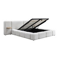 BETT mit Bettkasten - -Sitzer - Stoff - Beige - - Beige, Textil (320/246cm) - Vente-Unique