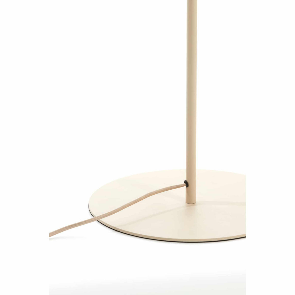 STEHLEUCHTE FRINGE Natürlich 30/30/165 cm - Hellbraun, Metall (30/30/165cm) - Walldoctor