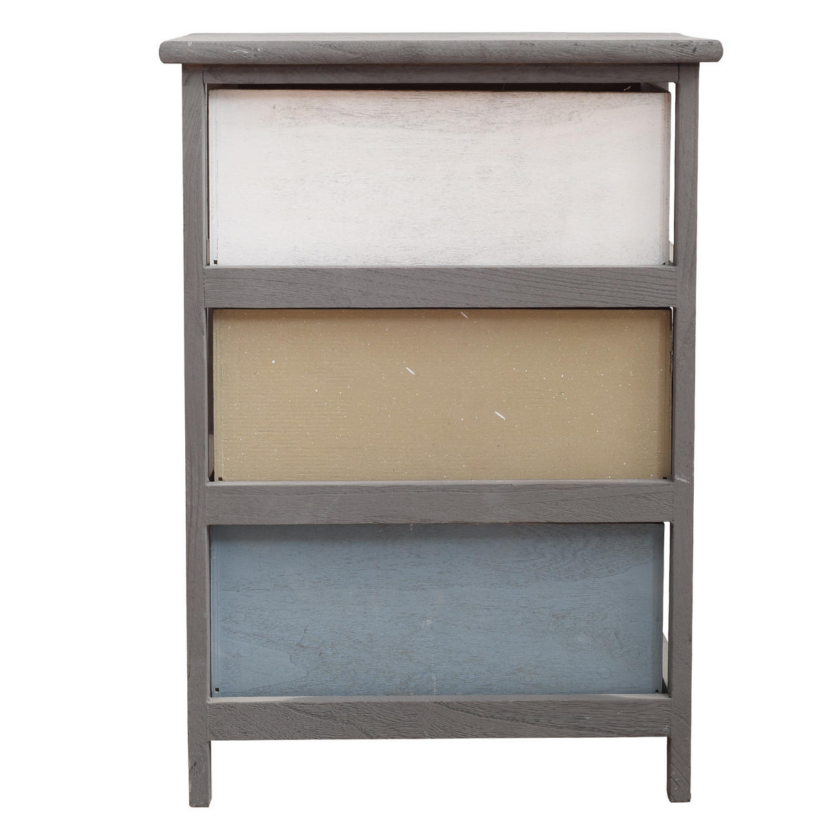 NACHTTISCH Grau 29/40/56 cm - Grau, Holz (29/56/40cm) - Mobili Rebecca