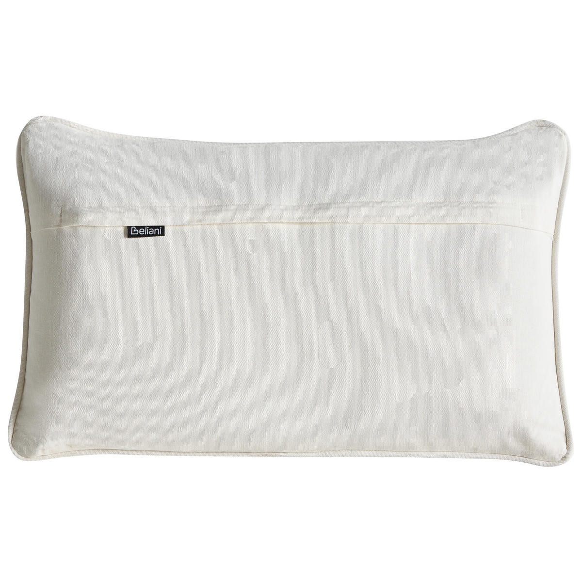 DEKOKISSEN 2er-Set Weiß 30/50 cm Madhuca - Weiß, Textil (30/50cm) - Beliani