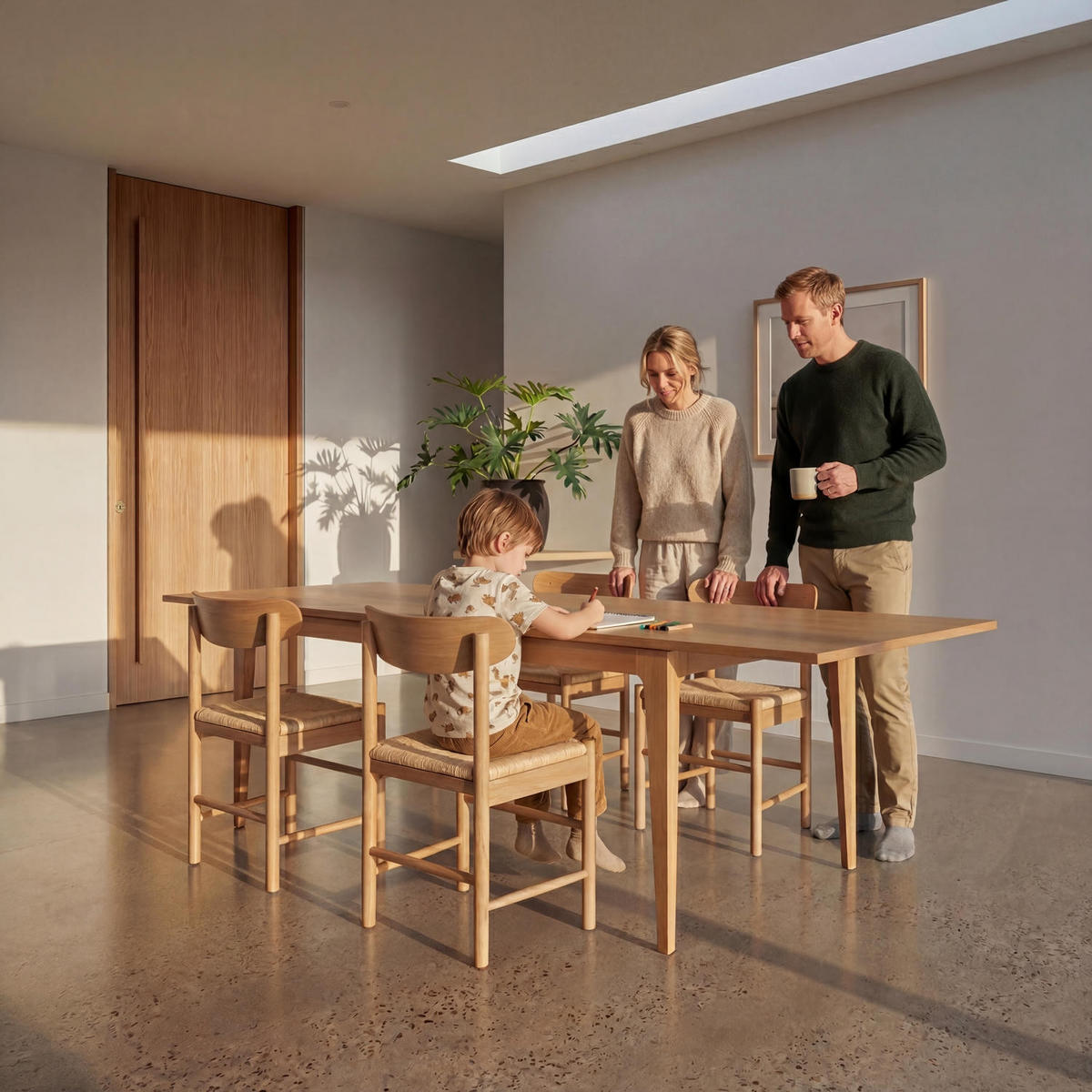 ESSTISCH ausziehbar 100/200/75 Eichefarben rechteckig - Honigeiche/Eichefarben, Holz/Holzwerkstoff (220/100/76cm) - Furnhouse