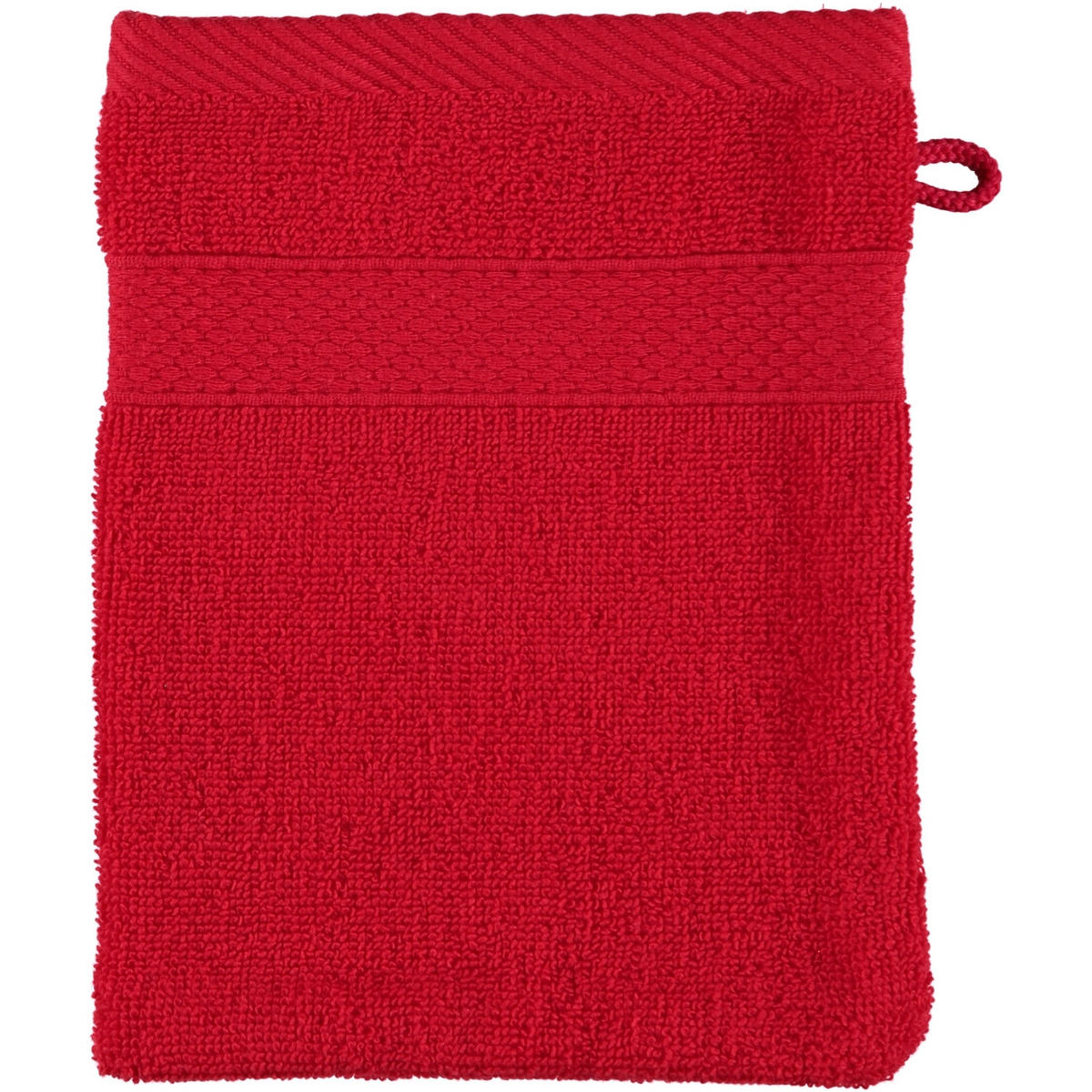 WASCHHANDSCHUH DIAMANT CHINA RED - 270 - Rot, Textil (15/21cm) - Egeria