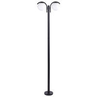 AUSSENLATERNE Schwarz Kulsi - Schwarz, Metall (20/50/205cm) - Beliani