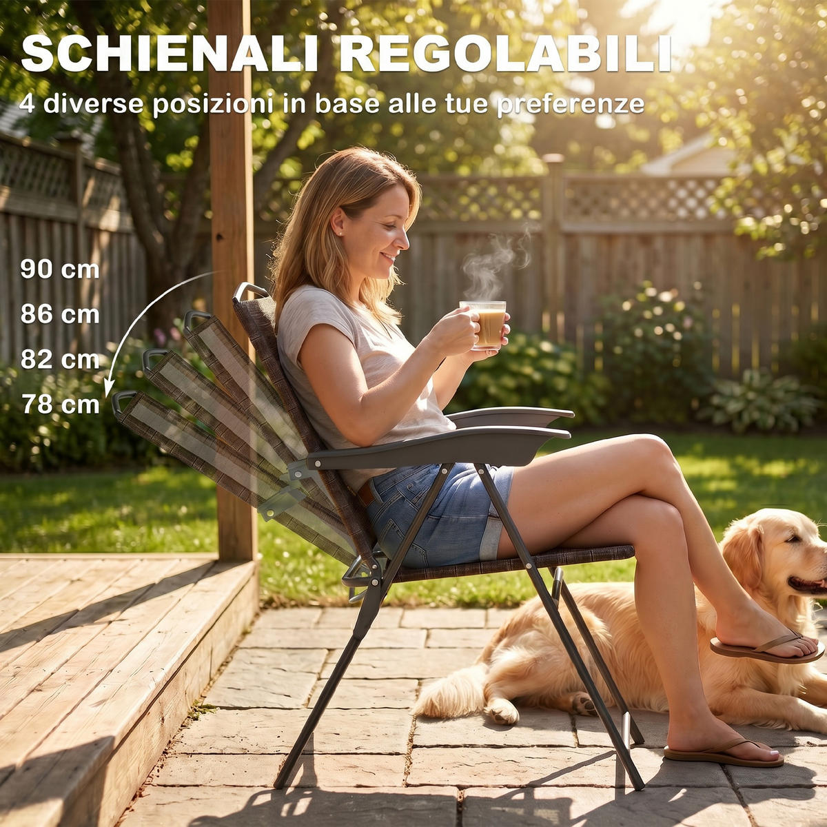 GARTEN-BEISTELLTISCHSET Braun 3 Stück - Braun, Kunststoff (60/60/70cm) - GiPP