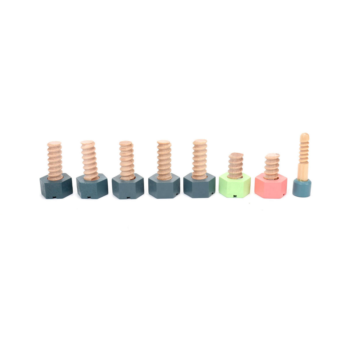HOLZSPIELZEUG WERKZEUGKOFFER 22,5/29,5/6 cm - Multicolor, Holz (29.5/22.5cm)