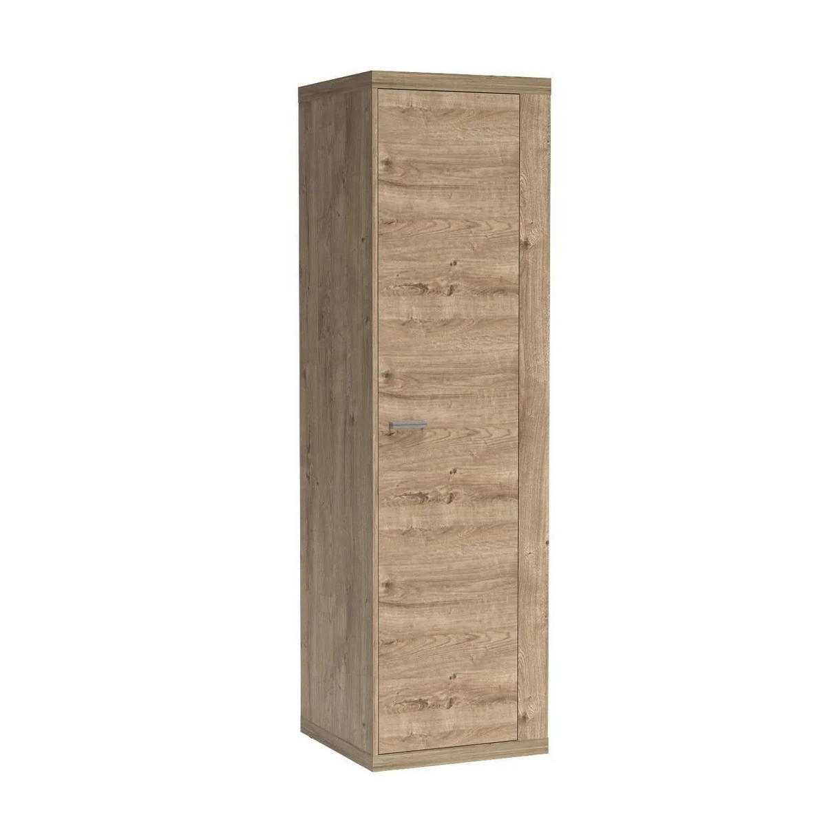 KLEIDERSCHRANK NATURAL N-2 - Eichefarben, Holzwerkstoff (57/200/58cm) - Meblini
