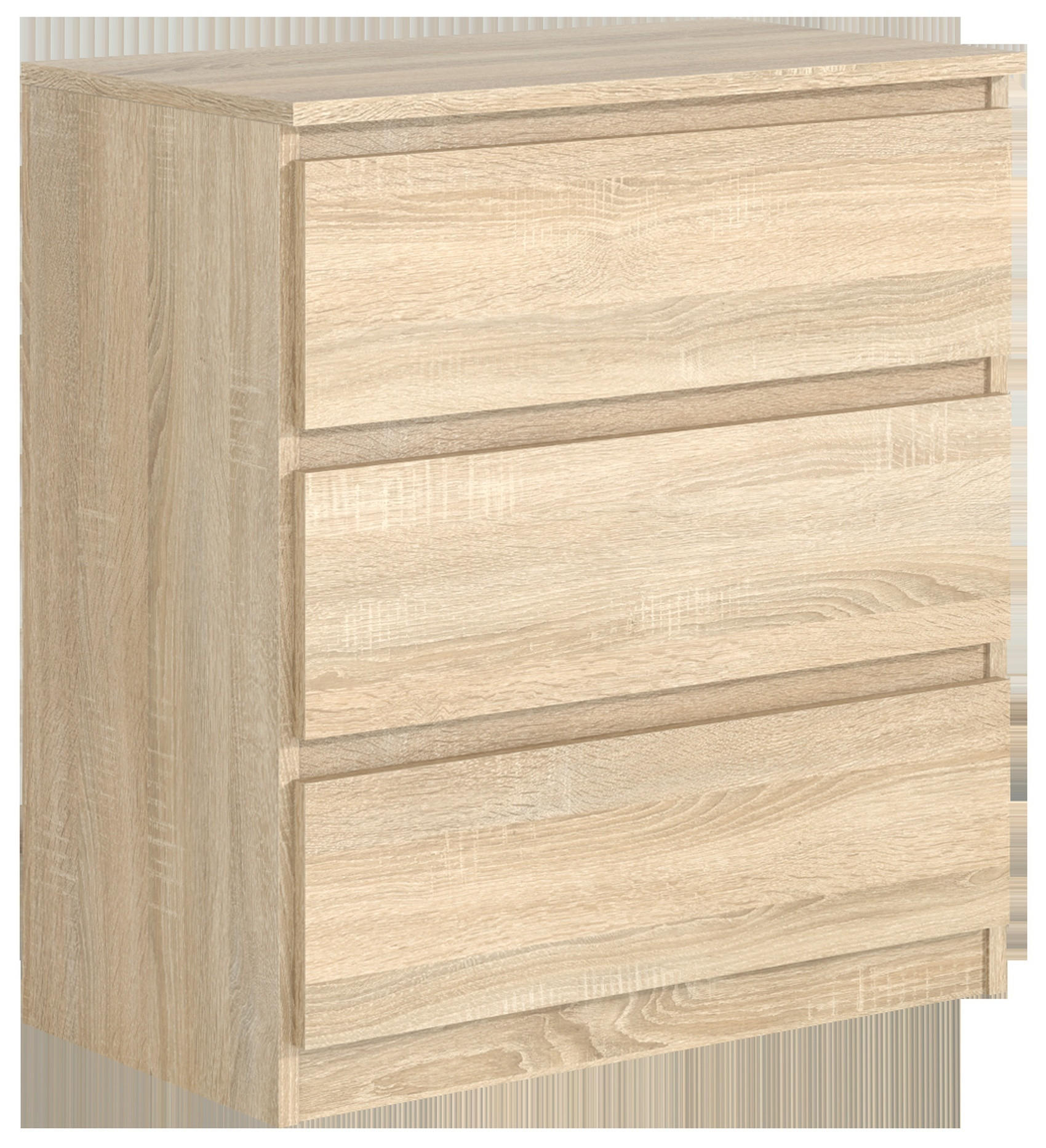 KOMMODE Sonoma 70/79/39 - Sonoma Eiche, Holzwerkstoff (70/79/39cm) - RAUMHIRSCH FURNITURE