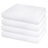 HANDTUCH Carre 4er-Set - Weiß, Textil (50/100cm) - Ross