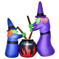 HALLOWEEN-DEKORATION Multicolor 170.0/60.0/180.0cm - Multicolor, Textil (60/180/170cm)