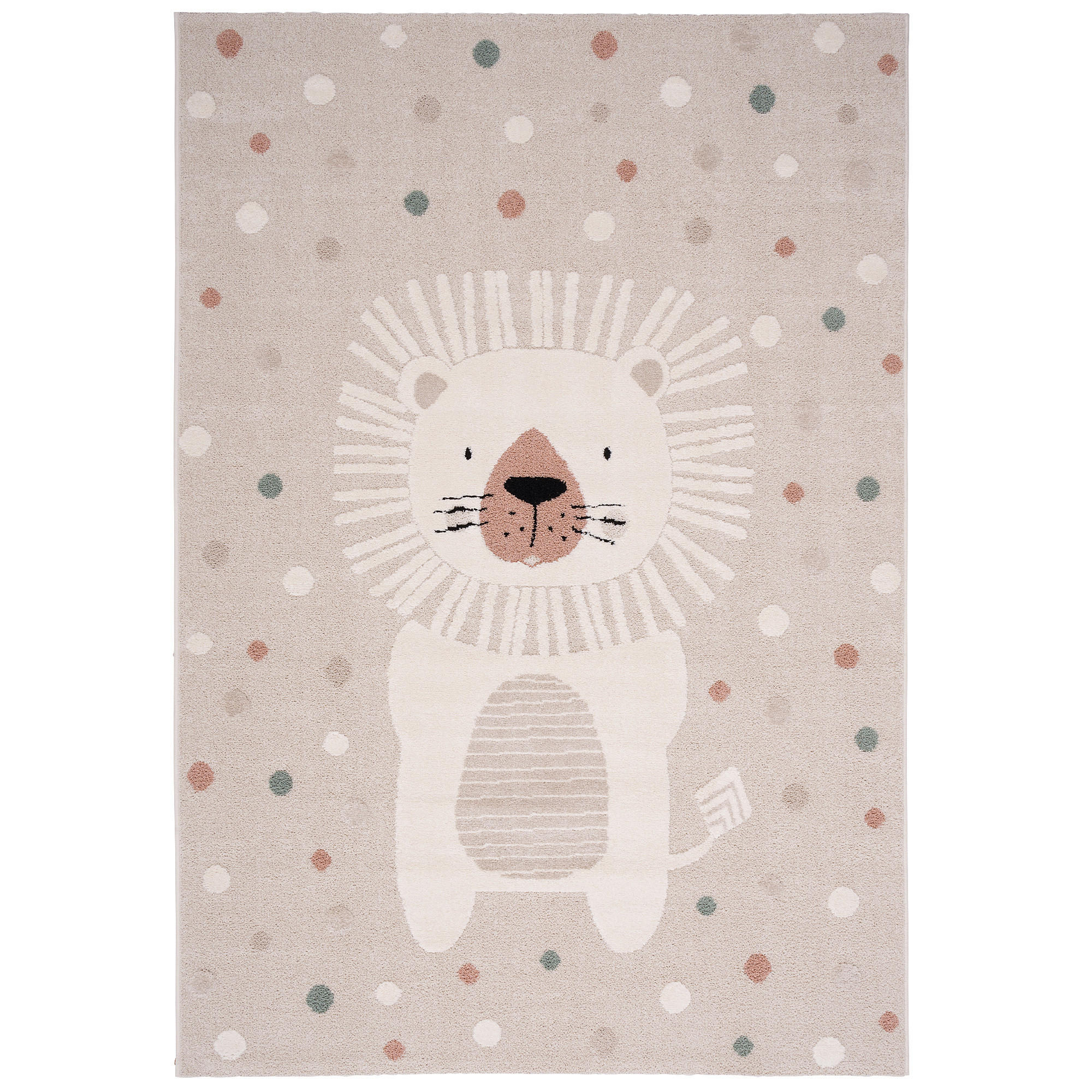 KINDER TEPPICH HAPPY KIDS - Naturfarben, Textil (80/150cm) - Pergamon