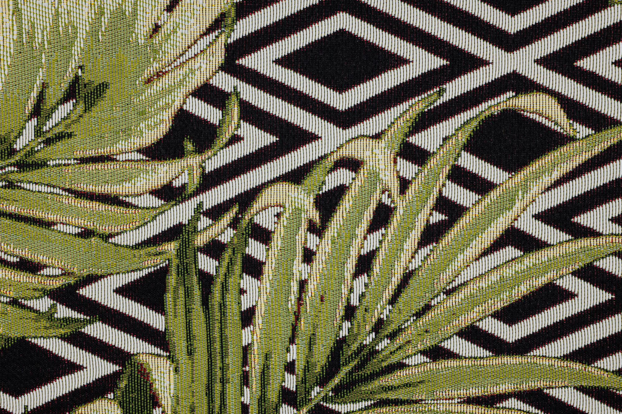 OUTDOORTEPPICH Aurora 80x165 cm - Schwarz, Textil (80/165cm) - Gino Falcone