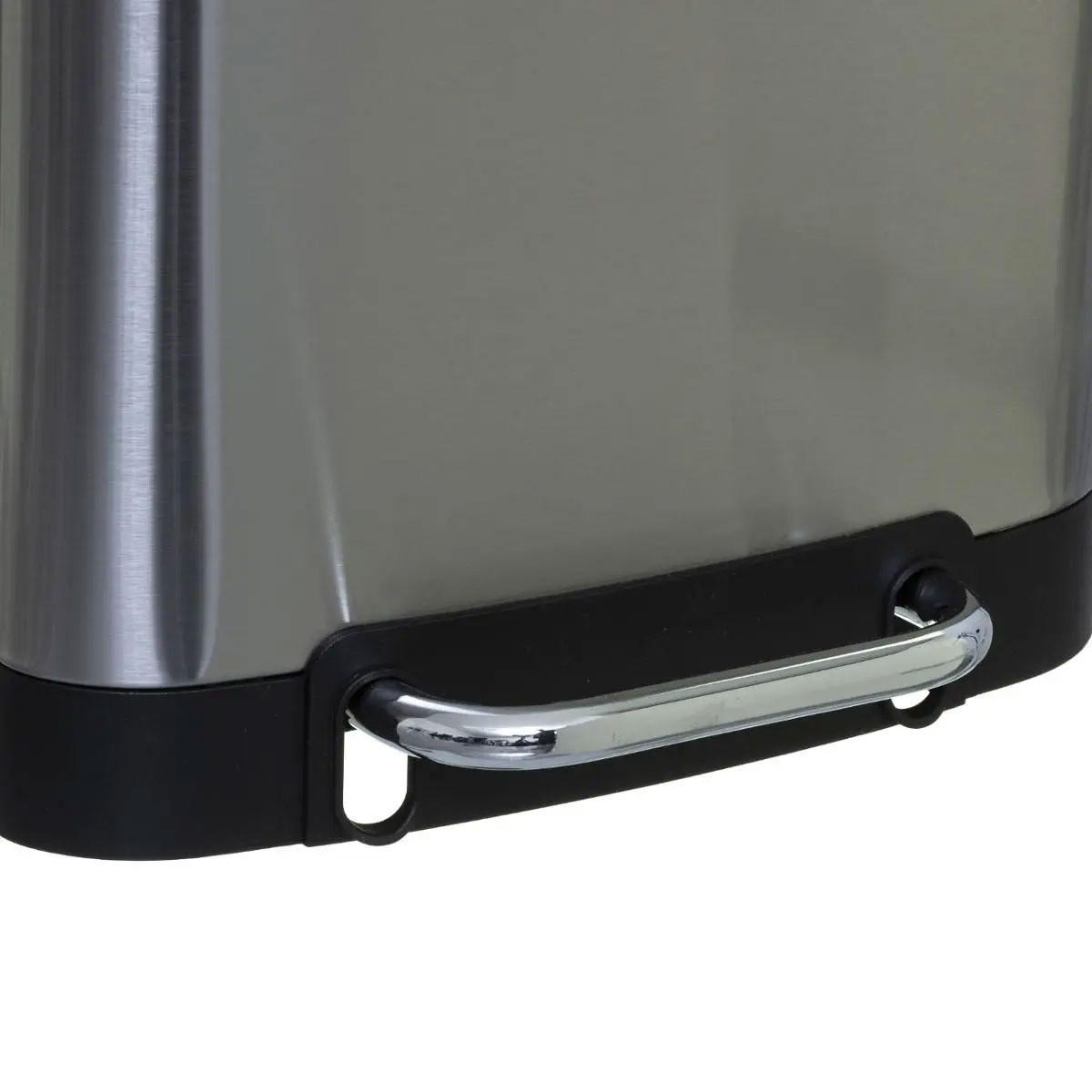 TRETEIMER aus Metall 30 l 34/32/61 cm - Silberfarben, Metall (32/61/34cm) - 5five Simply Smart