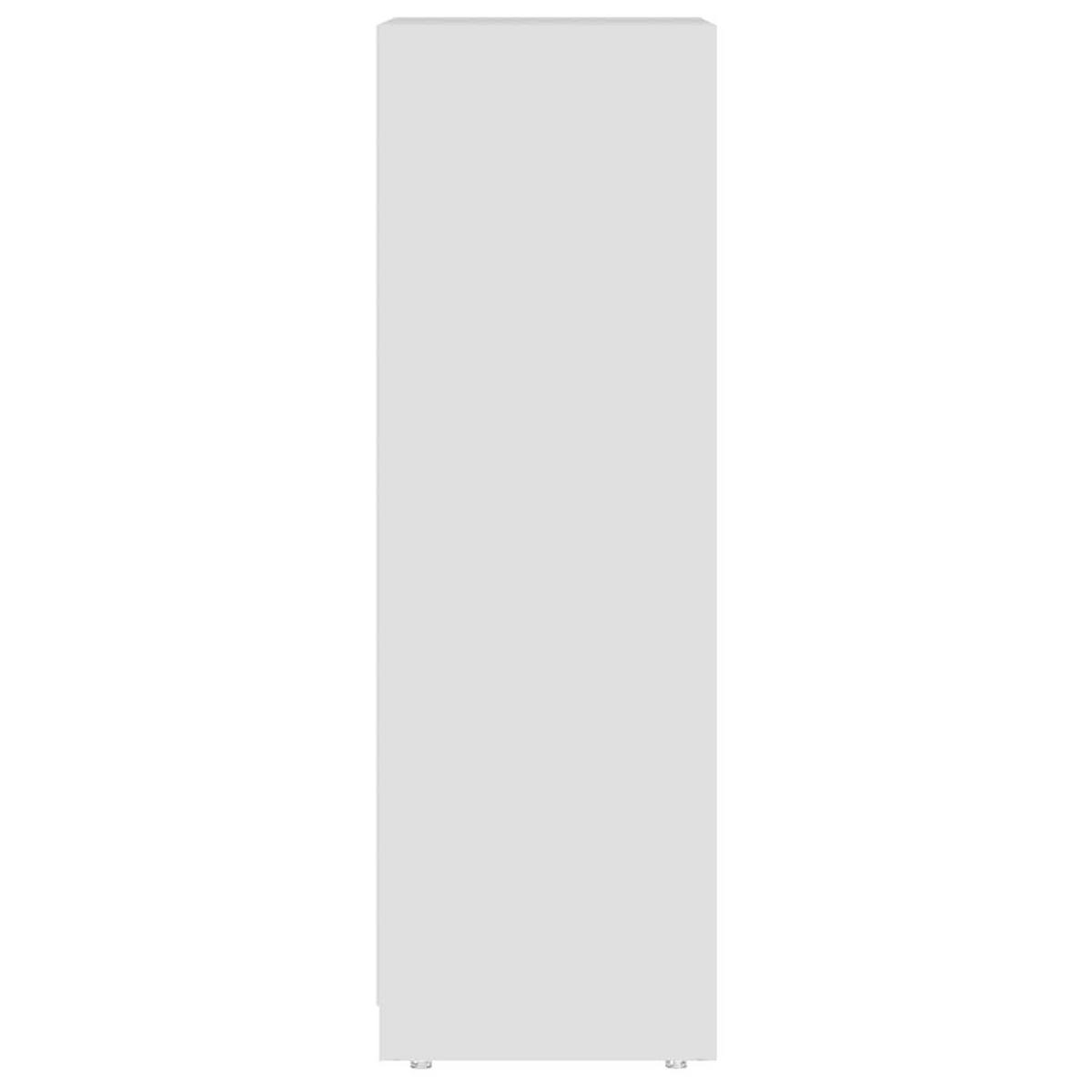 BADEZIMMERSCHRANK Weiss 30/30/95 Cm Holzwerkstoff - Weiß, Holzwerkstoff (30/95/30cm) - vidaXL