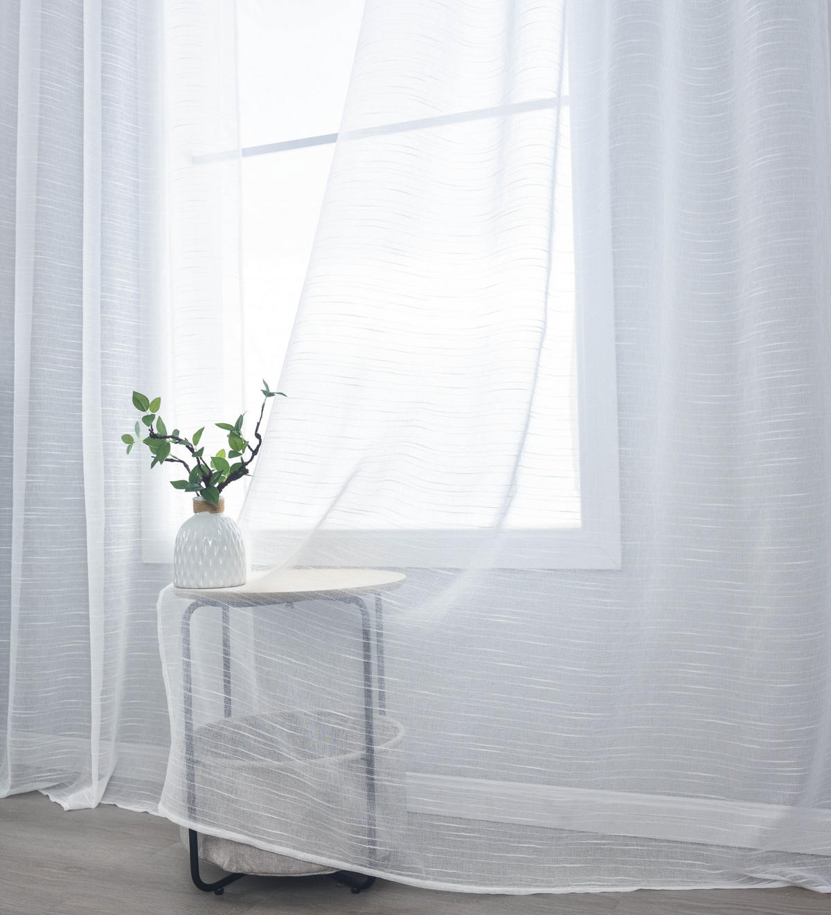 VORHANG »Dresden« HxB 245x135 cm Natur - Naturfarben, Textil (132/245cm) - Gardinenbox