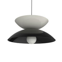 HÄNGELEUCHTE - Schwarz, Metall (40/40/20cm) - Lumicom