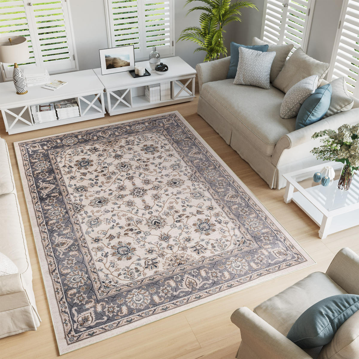 TEPPICH COLORADO Beige 250/350 cm - Beige, Kunststoff (250/350cm)