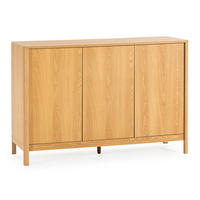 SIDEBOARD Nassau 3 türen Eichenfarbe - Honigeiche, Holzwerkstoff (120/80/40cm)
