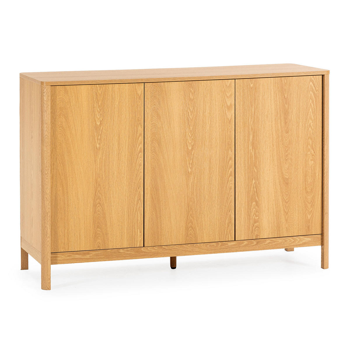 SIDEBOARD Nassau 3 türen Eichenfarbe - Honigeiche, Holzwerkstoff (120/80/40cm)