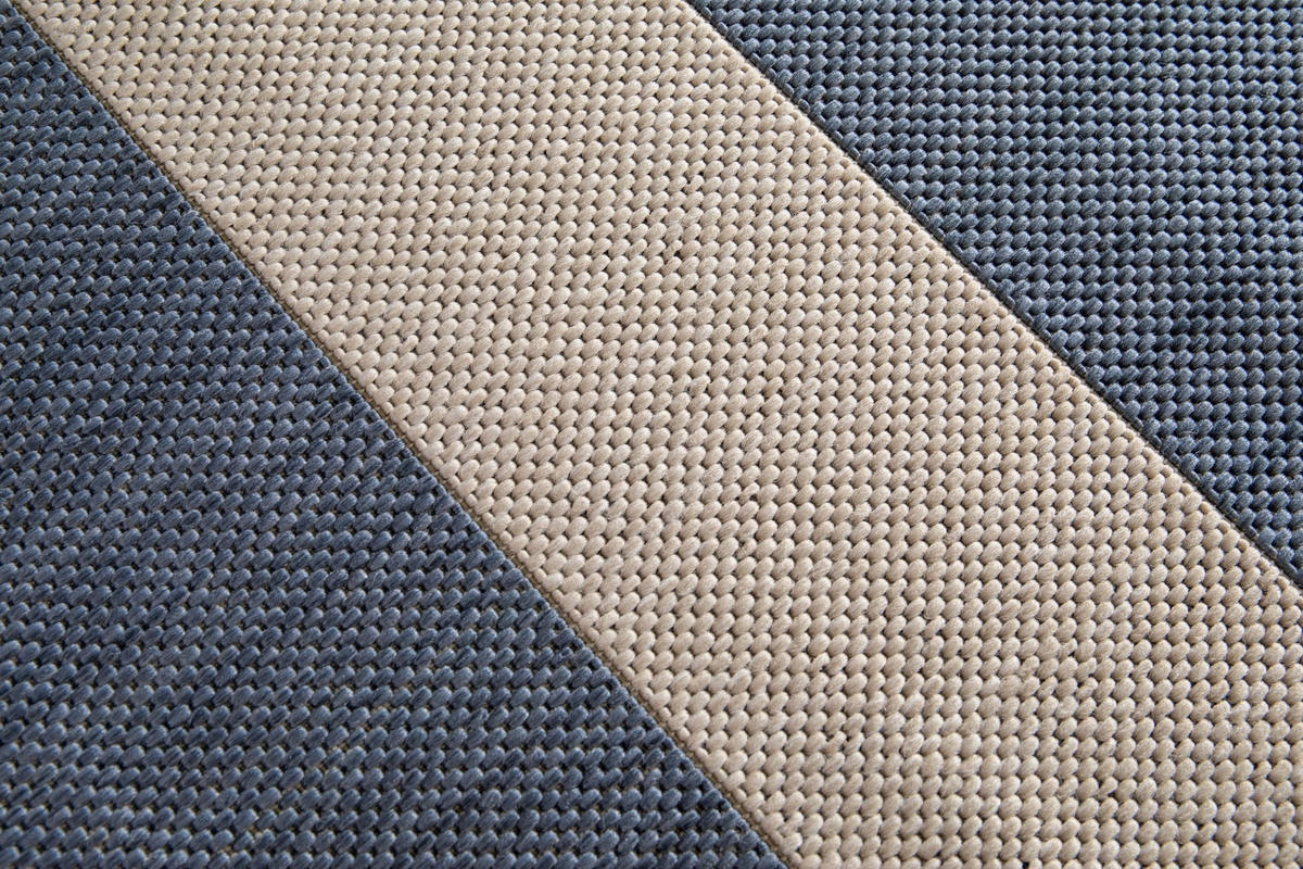 TEPPICH für Innen und Außen blau - Blau, Textil (140/200cm) - AFK Living