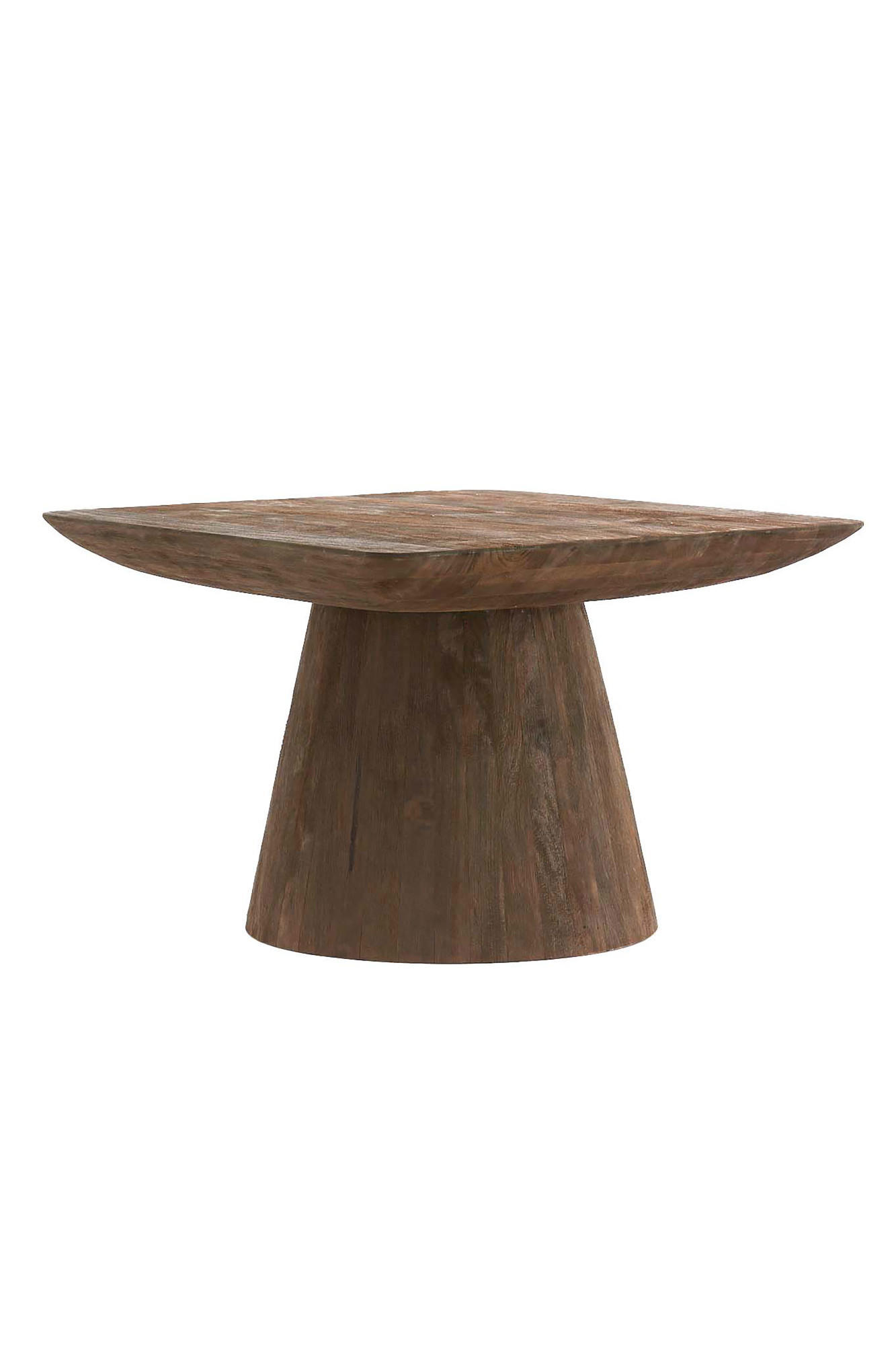 BEISTELLTISCH Dego Braun 60/60/41 cm - Dunkelbraun, Holz (60/60/41cm) - Light & Living